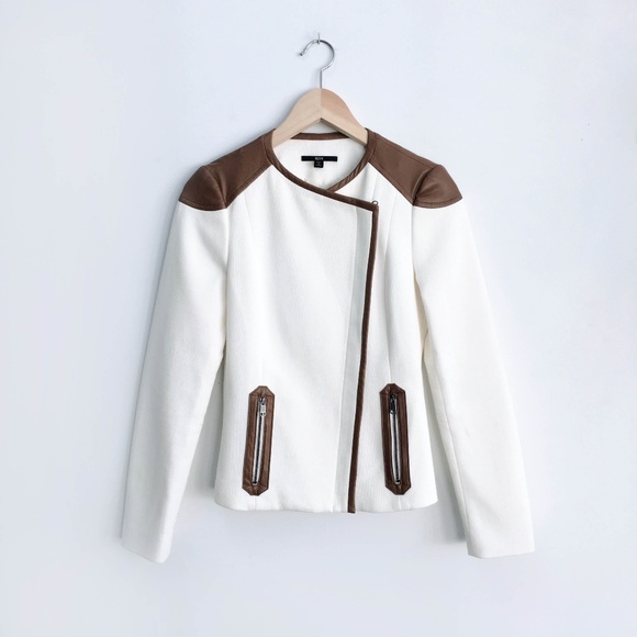 Hugo Boss Kalisha Moto Jacket - size 0 - Picture 1 of 8